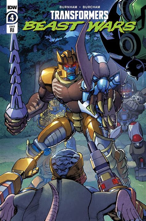 MAR210487 - TRANSFORMERS BEAST WARS #4 10 COPY DANIEL KHANNA INCV - Previews World