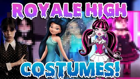 5 AWESOME HALLOWEEN COSTUMES IN ROYALE HIGH! | Royale High School Halloween Update 2022 - YouTube