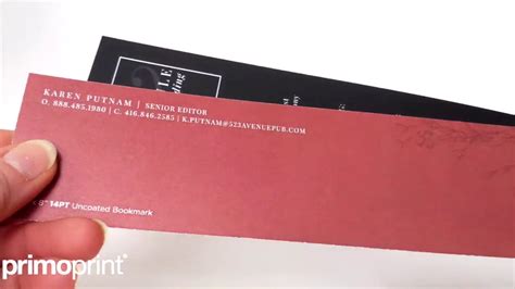 Uncoated Card Stock vs. Matte Card Stock | Primoprint - YouTube