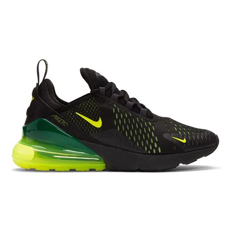 Nike Black And Green Air Max 270 Sneakers for Men - Lyst