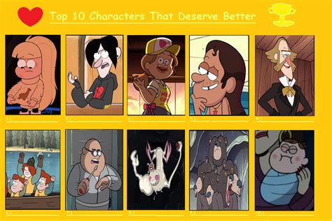 10 Gravity Falls Characters That Deserved Better by Matthiamore on ...