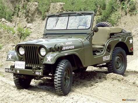 Wallpapers of Willys M38 A1 Jeep 1952–57 (1024x768)