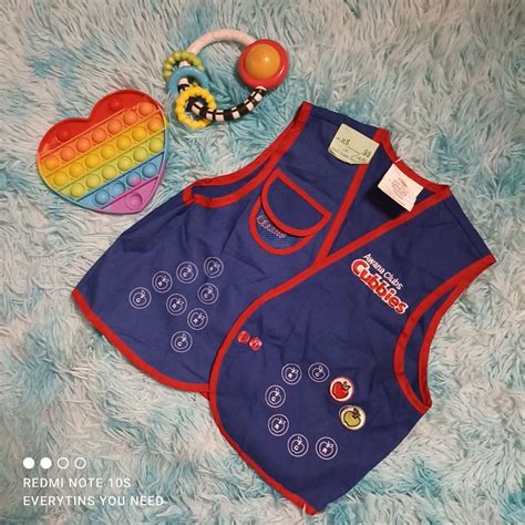 Awana clubs cubbies uniform vest, Babies & Kids, Babies & Kids Fashion ...