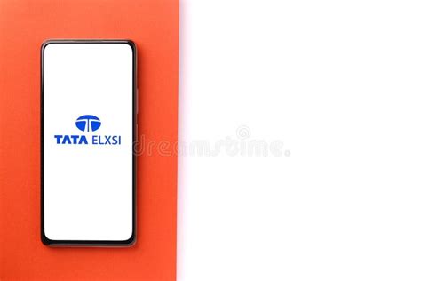 West Bangal, India - October 09, 2021 : Tata Elxsi Logo on Phone Screen Stock Image. Editorial ...