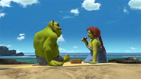 Shrek And Fiona On The Beach Fiona Y Shrek Shrek Memes Shrek | Images and Photos finder