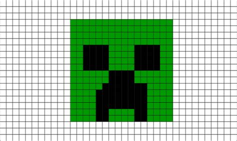 Minecraft Creeper Pixel Art – BRIK