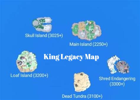 King Legacy Map – Islands & Seas【2022 Updated Map】- N4GM