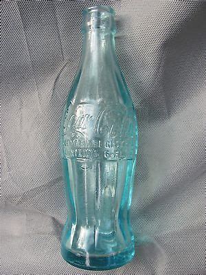 ICE BLUE COCA COLA BOTTLE NOV. 16 1915 HOBBLE SKIRT BOTTLE A G W AM. GLASS WORKS -- Antique ...