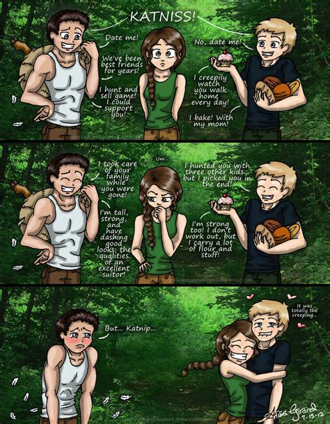 Hunger Games: Everyone Wants Katniss by OdieFarber on DeviantArt