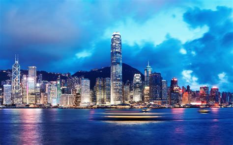 Hong Kong, China, skyline wallpaper | architecture | Wallpaper Better