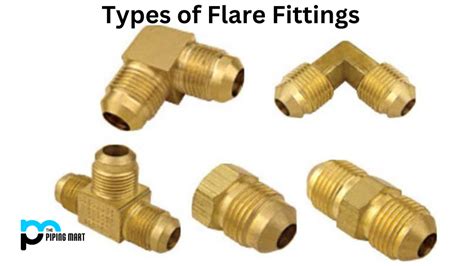 5 Types of Flare Fittings and Their Uses