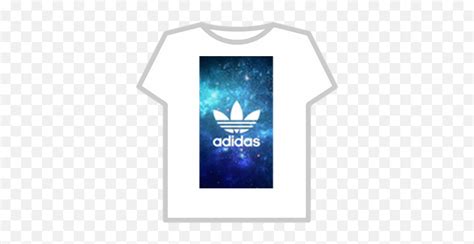 Blue Galaxy Black Adidas - Roblox T Shirt Roblox Adidas Png,Black ...