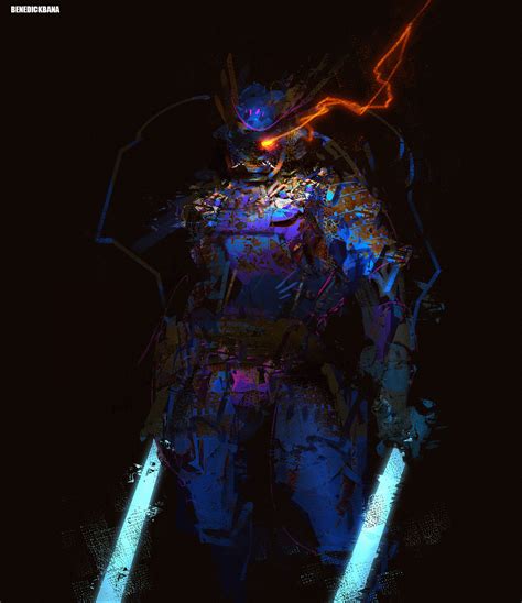 ArtStation - NEON SAMURAI