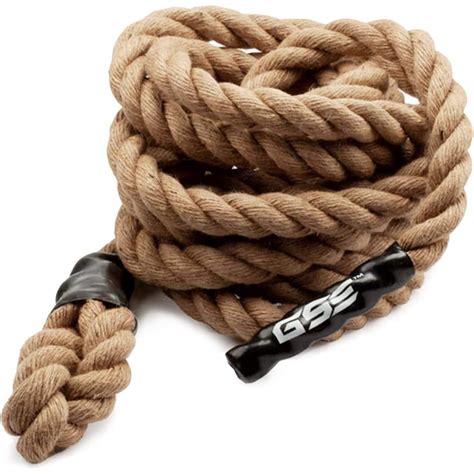 GSE™ 1.5" Gym Climbing Rope, Workout Rope for Indoor/Outdoor and Home Workouts. Great for ...