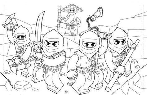 Printable Ninjago Coloring Pages