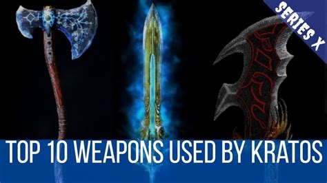 Top 10 Weapons Used By Kratos in Hindi | Top 10 Weapons in God of War ...