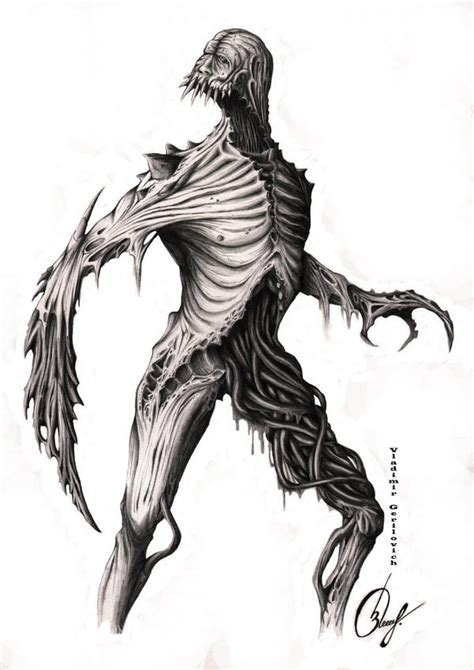 Dead Space necromorph concept 4 by VladiiimiR on DeviantArt