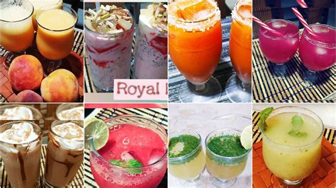 Top 6 Refreshing Summer Drink - Easy & Healthy Cold Drinks For Summer By Sana Home Kitchen 😍 ...