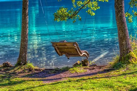 HD wallpaper: lake, relax, nature, water, landscape, relaxation, summer ...