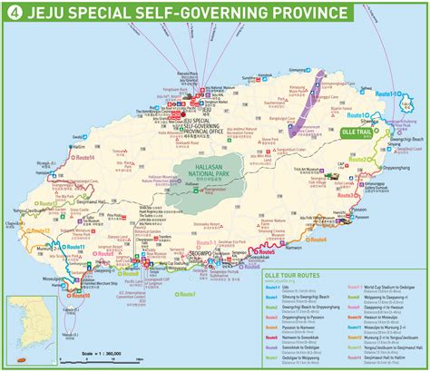 Jeju Map in English | Look at Korea