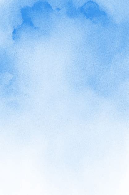 Premium Photo | Pastel Blue Watercolor Background