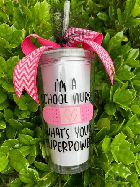 School Nurse Nurse Tumbler Nurse Week Nurse Appreciation | Etsy