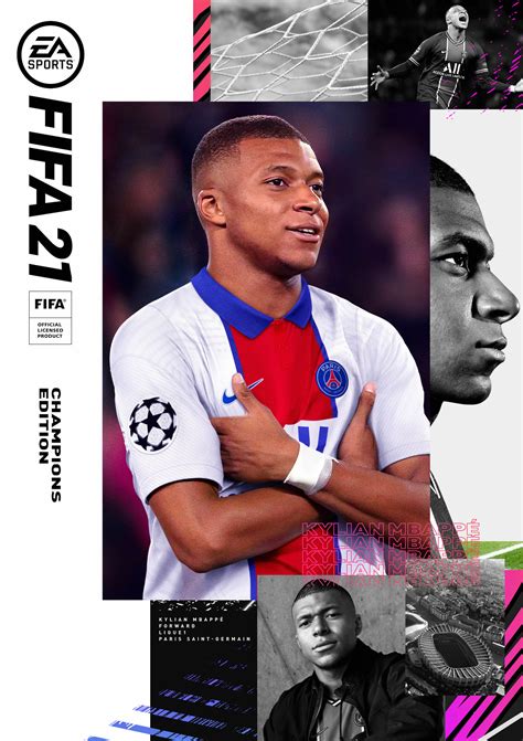 Mbappè is the cover star of FIFA 21