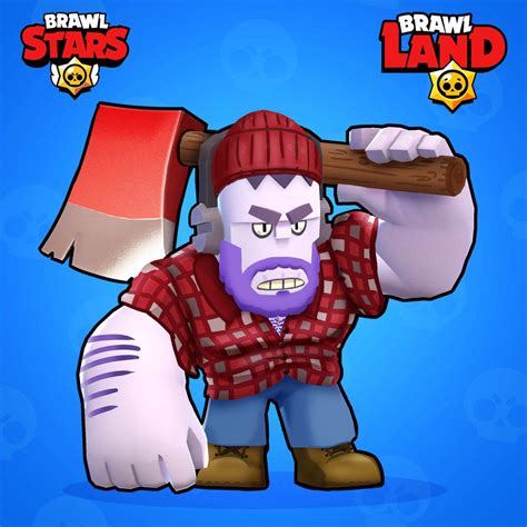 Woodman Frank skin : r/Brawlstars