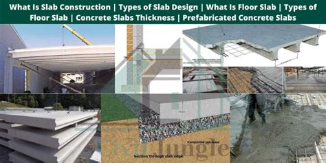 What Is Slab Construction | Types of Slab Design | What Is Floor Slab | Types of Floor Slab ...