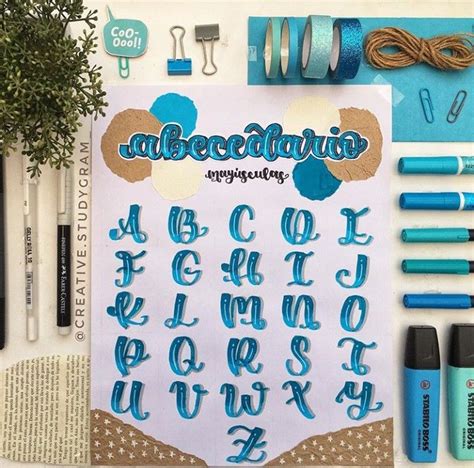 Letra Lettering Abecedario Mayuscula ~ Lettering Con Crayola: Alfabeto ...