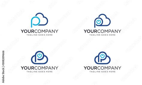 Cloud logo design concept for inspiration Stock Vector | Adobe Stock