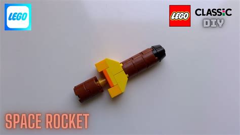 Lego Classic DIY Space Rocket Building Instructions 203 - YouTube