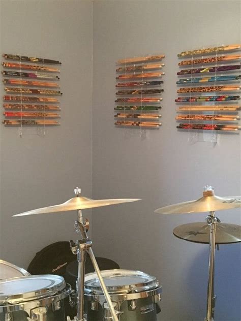 Drumstick Display 10 Sets Drum Stick Holder Drumstick - Etsy | Drum room, Home music rooms ...