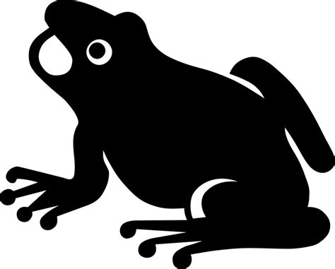 Free vector graphic: Frog, Silhouette, Amphibian, Open - Free Image on ...