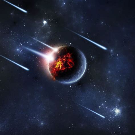 Meteor Shower iPad Wallpapers Free Download