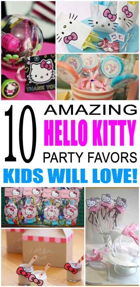 Hello Kitty Party Favor Ideas