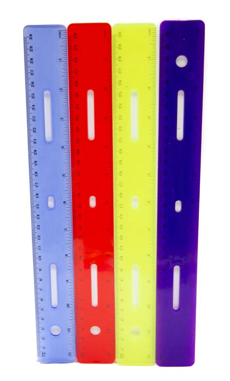 Wholesale Flexible 12" Plastic Ruler - Assorted | DollarDays