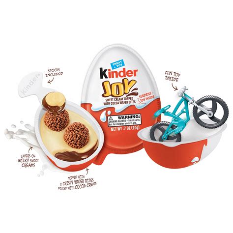 Kinder Joy Chocolate Surprise Egg (0.7oz., 12pk.) - Walmart.com