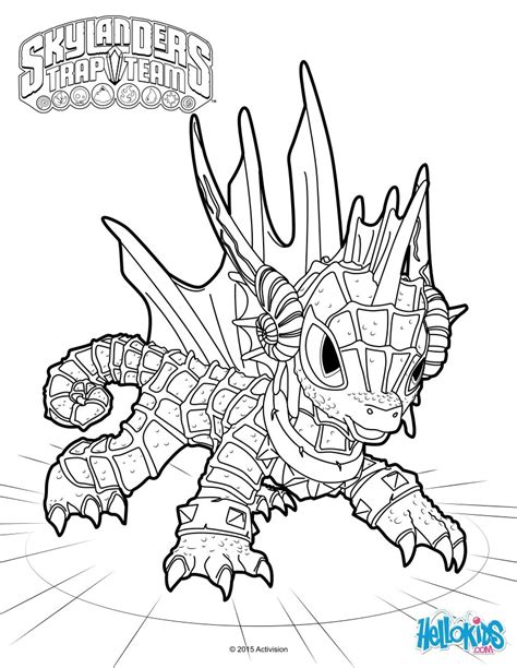 Skylanders Coloring Pages To Print at GetDrawings | Free download