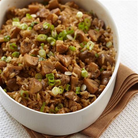 Brown Rice Pilaf with Mushrooms Recipe - Marcia Kiesel