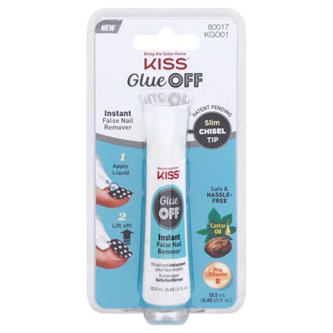 Kiss Glue Off Instant False Nail Remover - Shop Manicure & Pedicure Tools at H-E-B