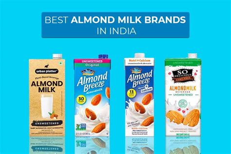 Top 13 Best Almond Milk Brands in India (2024)