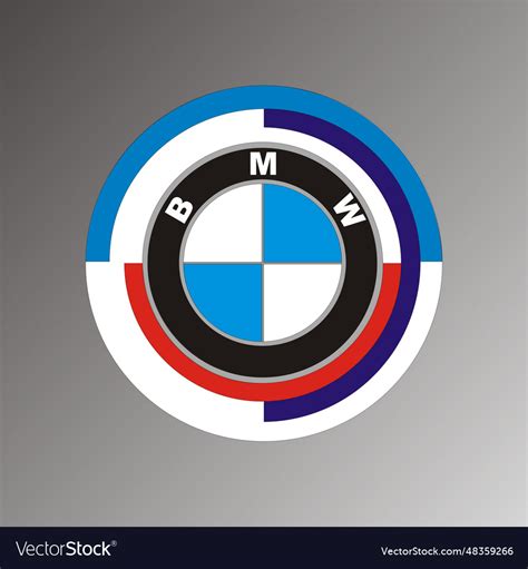 Bmw m sport logo Royalty Free Vector Image - VectorStock