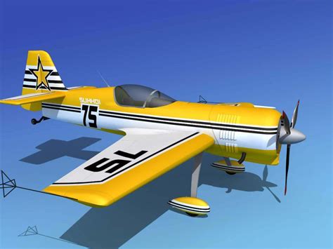 Sukhoi SU-26 Aerobat V04 3D Model by Dreamscape Studios