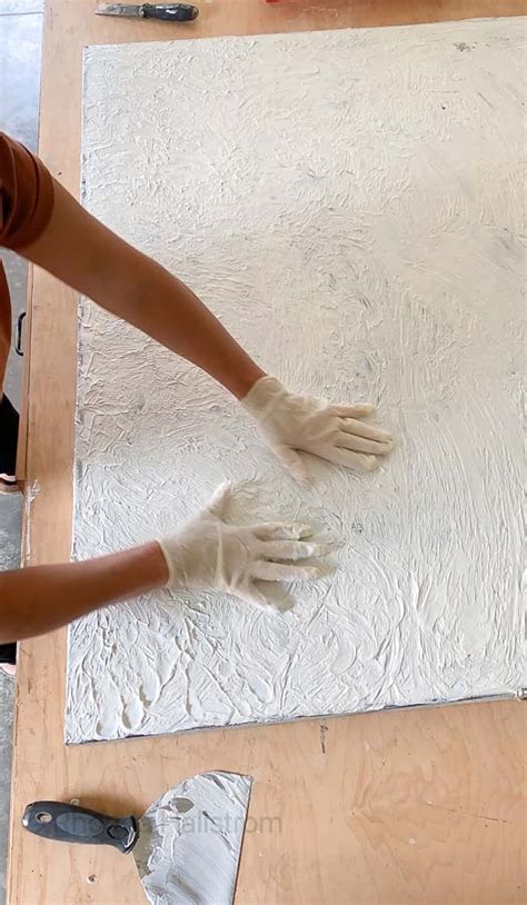 Plaster Wall Art DIY – Hallstrom Home