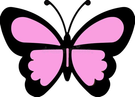 Butterfly Vector Icon on White Background Stock Vector - Illustration of sign, abstract: 260302277