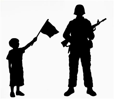 Free Military Salute Silhouette, Download Free Military Salute Silhouette png images, Free ...