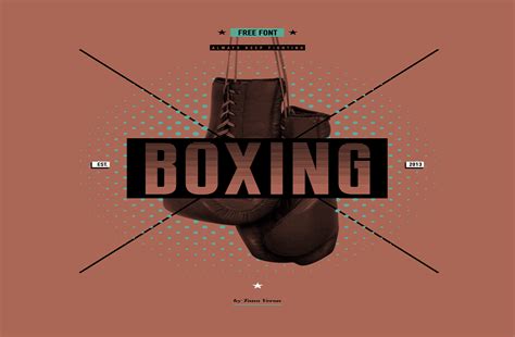 Boxing Font - Fonts Hut