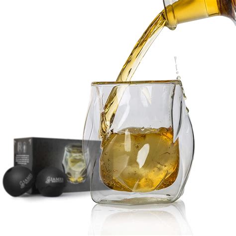 China Whiskey Glasses Sphere Ice Ball Mold for whisky glasses set ...