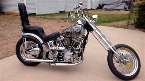 1950 Harley Panhead Chopper Is a Custom Masterpiece - Harley Davidson Forums